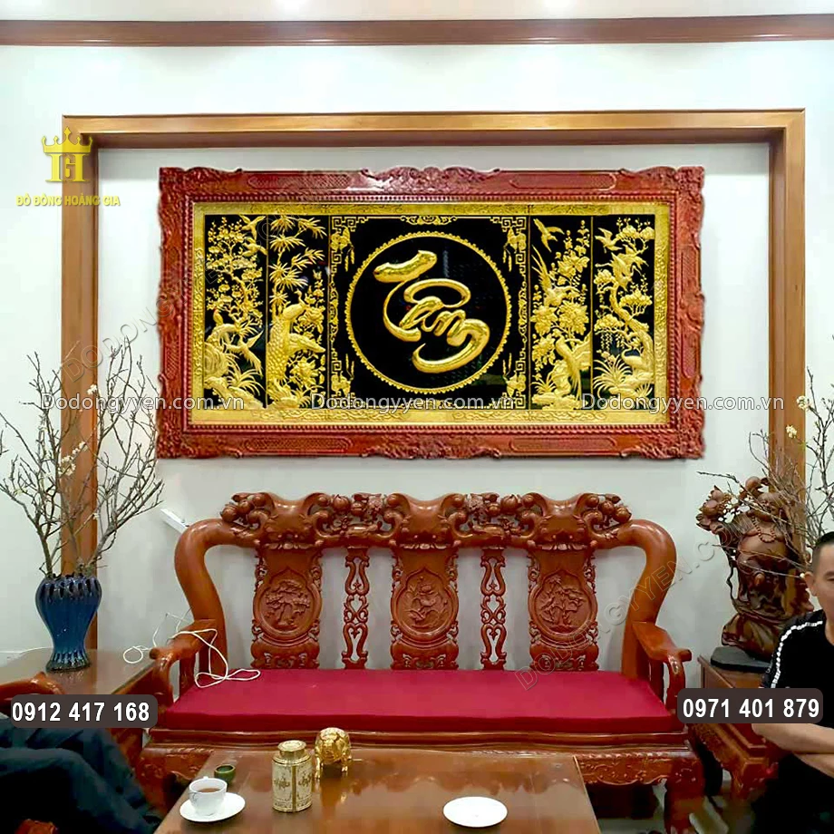 Vật phẩm gi&uacute;p mang lại sự sang trọng, đẳng cấp cho kh&ocirc;ng gian
